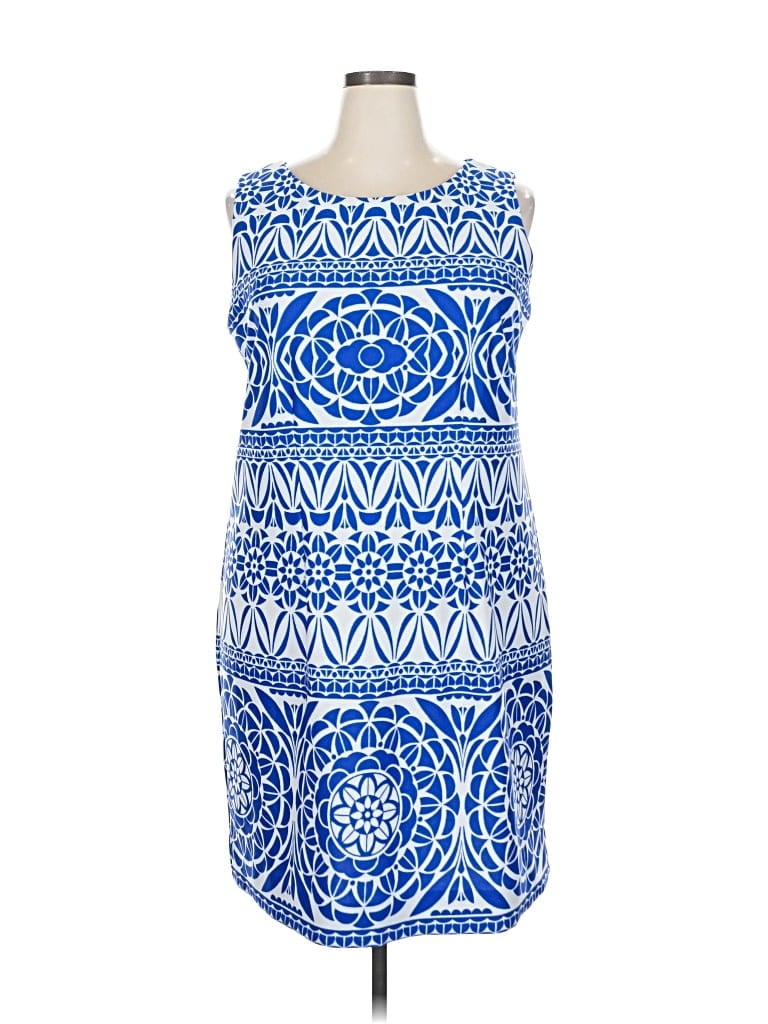 Pre-owned Taylor Casual Dress In Blue