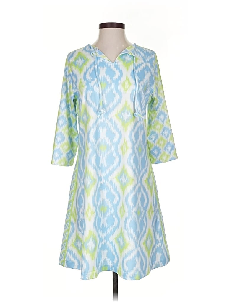 Pre-owned Gretchen Scott Designs Casual Dress In Blue