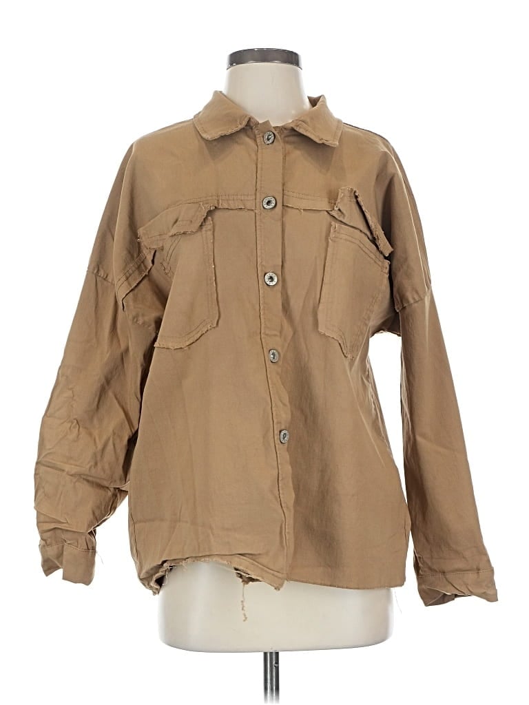 Pre-owned Made In Italy Jacket In Brown