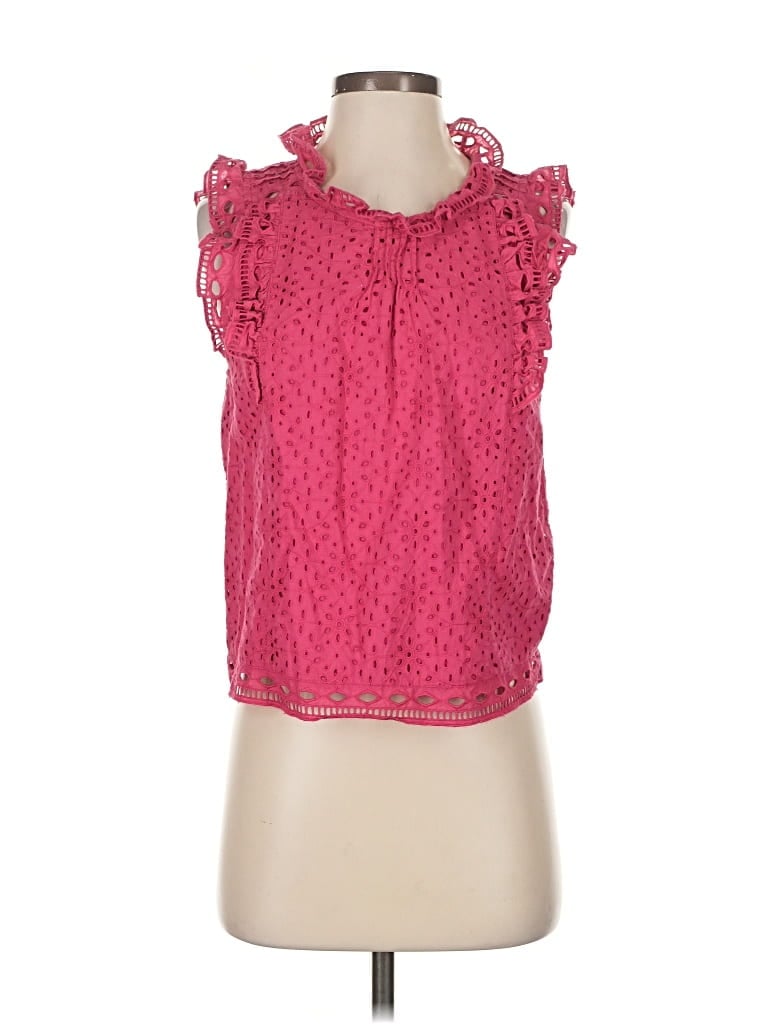 Pre-owned Maeve By Anthropologie Sleeveless Blouse In Pink
