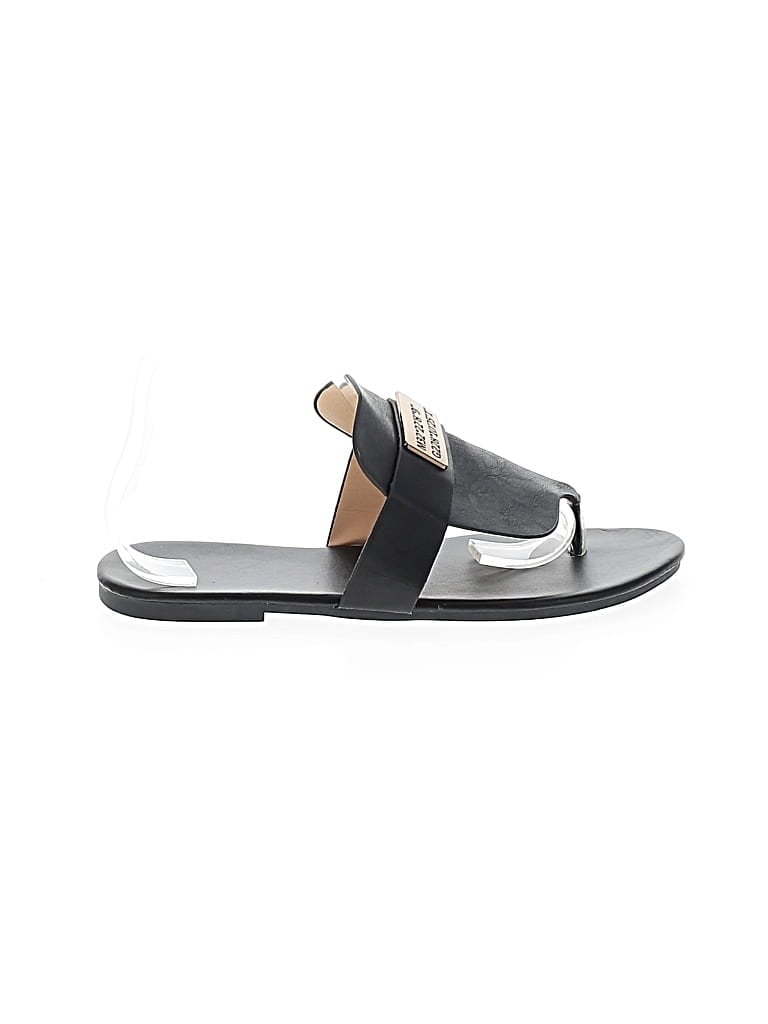Pre-owned Unbranded Sandals In Black