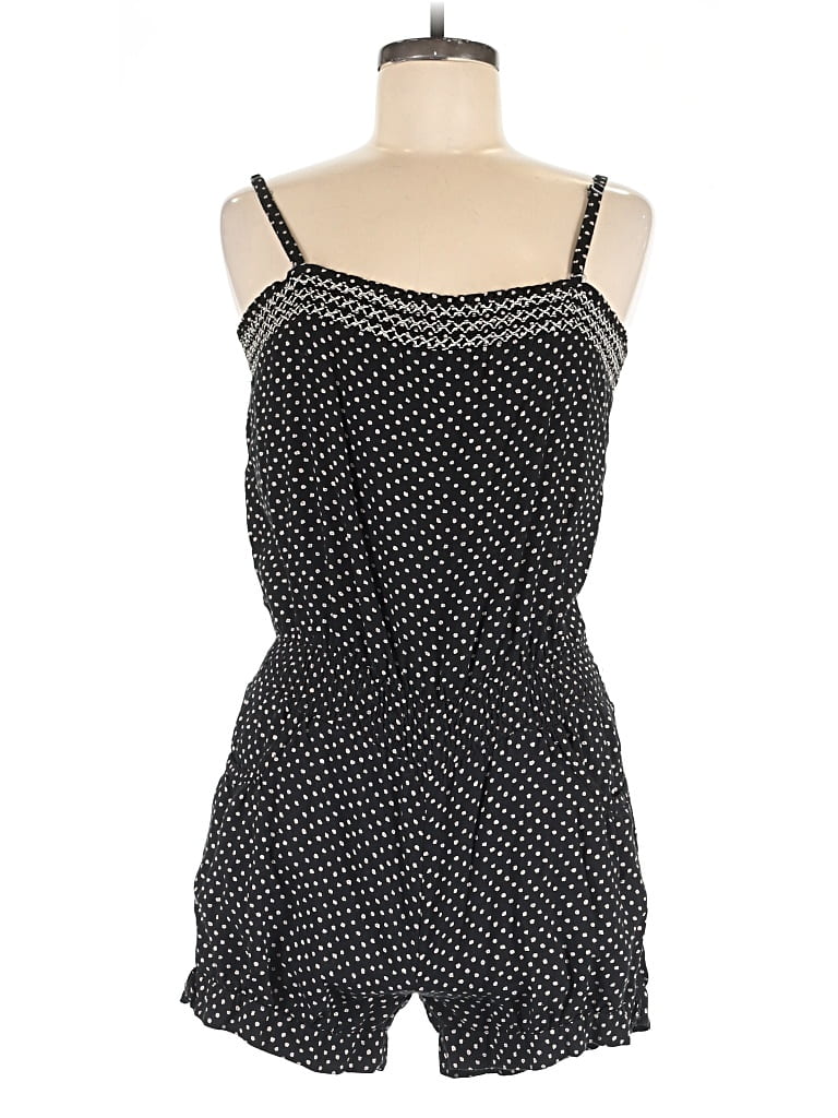 Pre-owned American Rag Cie Romper In Black