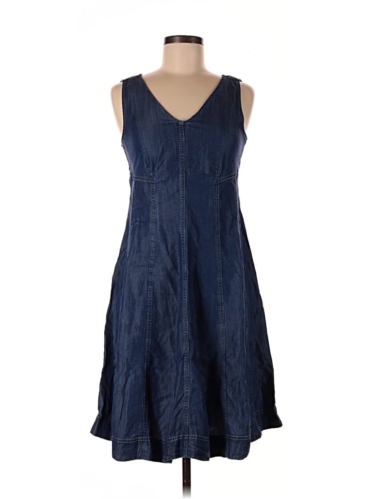 Pre-owned Soft Surroundings Casual Dress In Blue