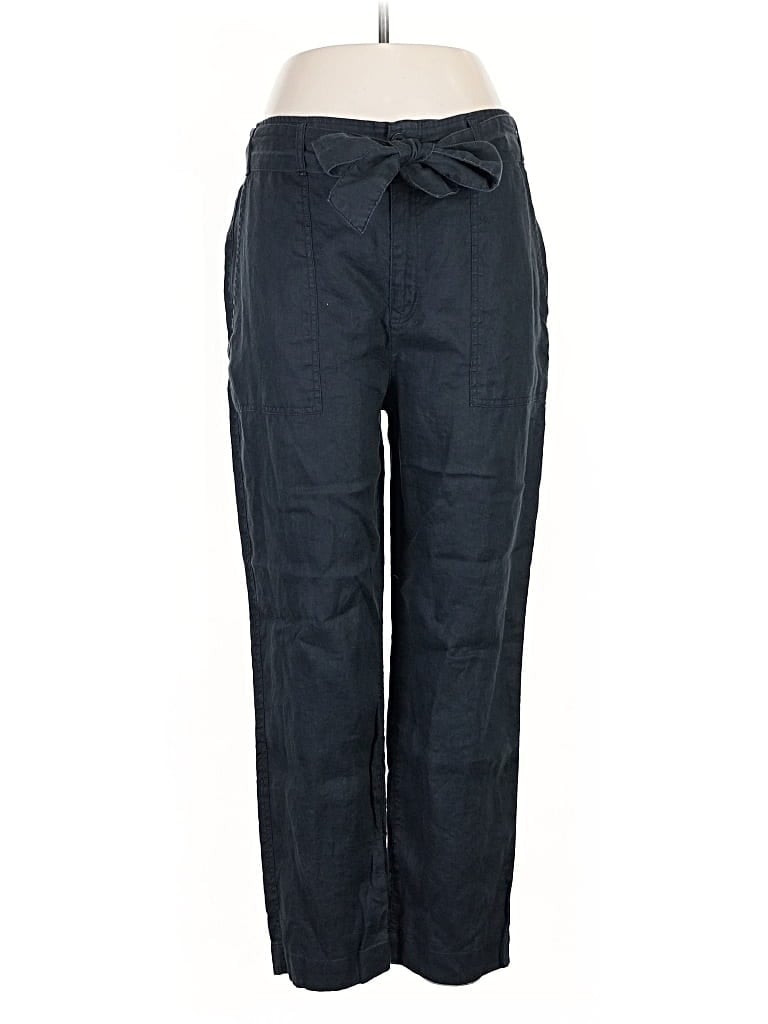 Pre-owned Polo Ralph Lauren Linen Pants In Blue