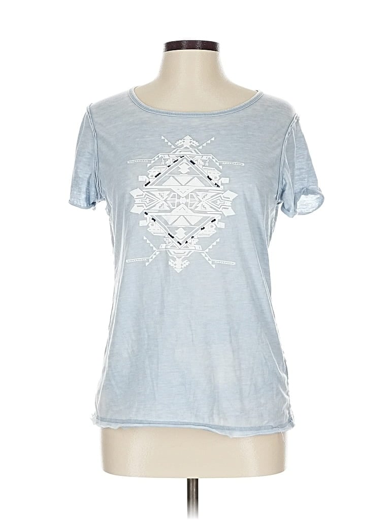 Pre-owned Assorted Brands Short Sleeve T-shirt In Blue