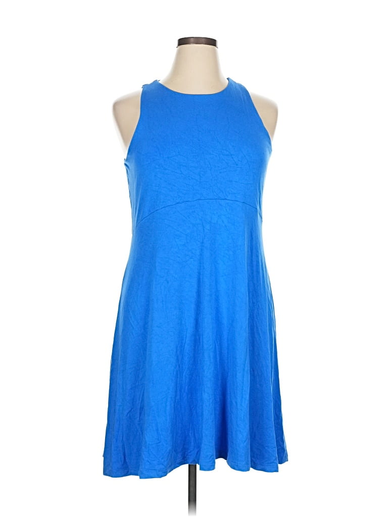 Pre-owned Athleta Casual Dress In Blue