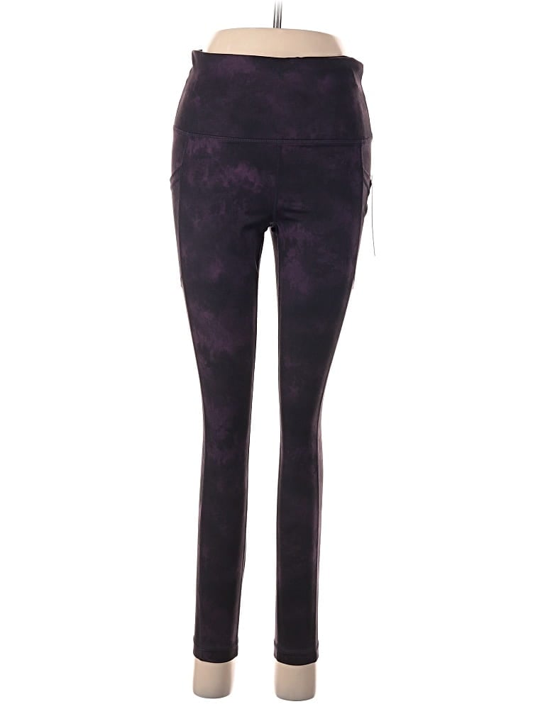 Pre-owned Yogalicious Casual Pants In Purple