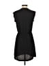Eight Sixty 100% Polyester Solid Black Casual Dress Size S - photo 2