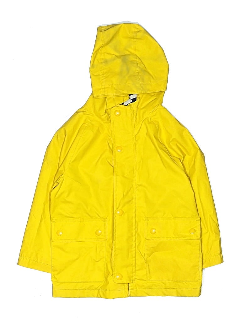 Pre-owned Baby Gap Kids' Raincoat In Yellow