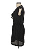 Eight Sixty 100% Polyester Solid Black Casual Dress Size S - photo 5