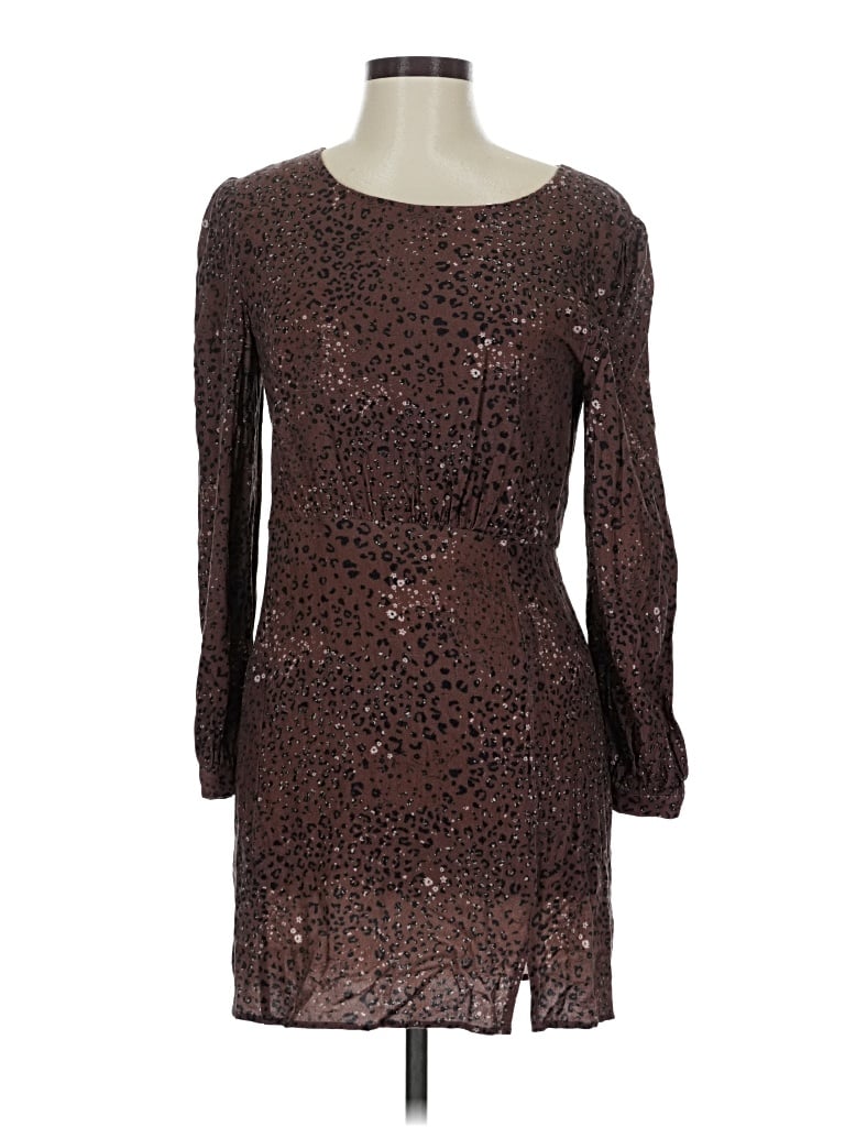 Pre-owned Saltwater Luxe Cocktail Dress In Brown