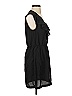 Eight Sixty 100% Polyester Solid Black Casual Dress Size S - photo 4