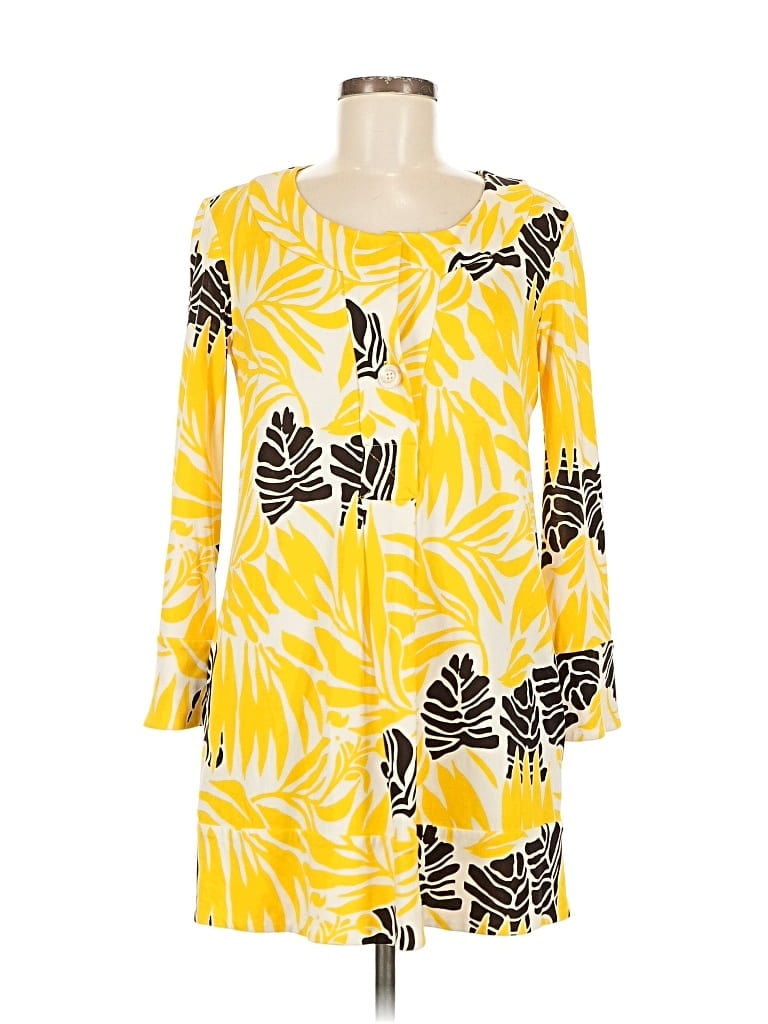 Diane Von Furstenberg Kimono In Yellow
