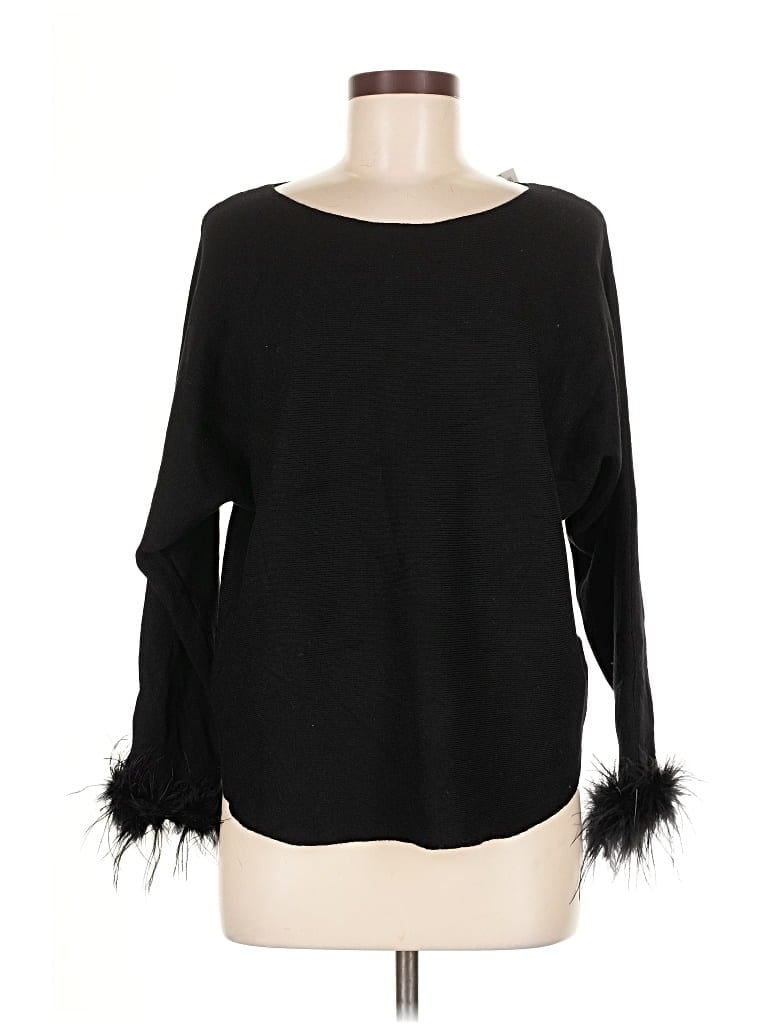 Sioni Pullover Sweater In Black