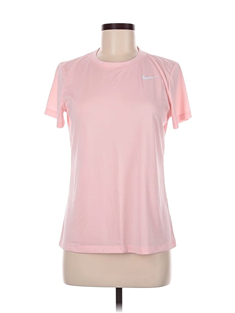 Pre-owned Nike Active T-shirt In Pink