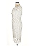 Unbranded 100% Polyester Ivory Cocktail Dress Size M - photo 5