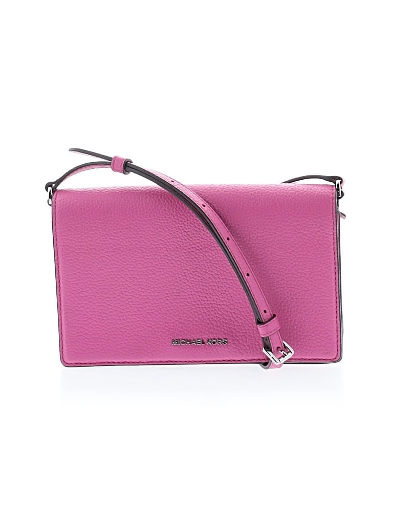 Pre-owned Michael Michael Kors Clutch In Pink