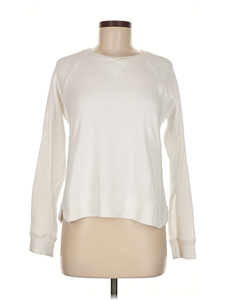 Pre-owned Leallo Sweatshirt In White