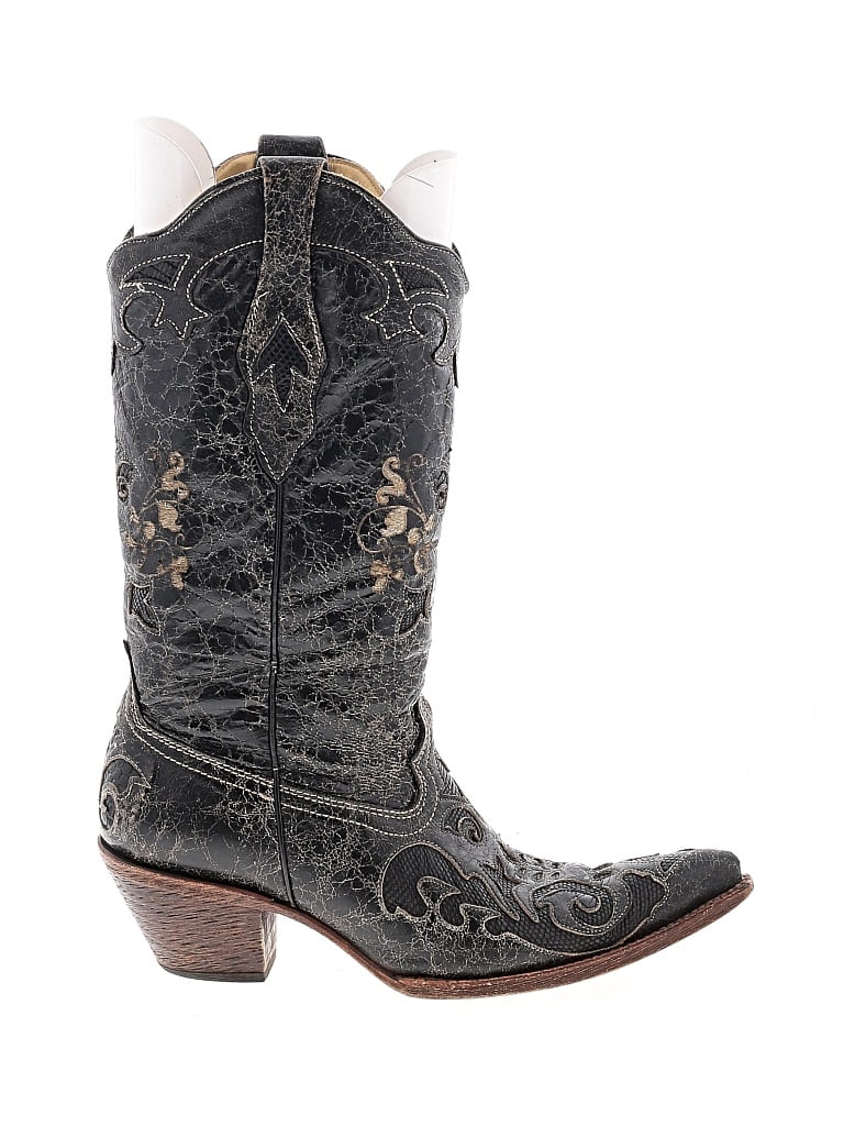 Pre-owned Corral Boots Boots In Black