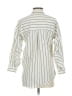 Joie Stripes Ivory 3/4 Sleeve Button-Down Shirt Size XS - photo 2