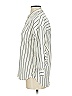 Joie Stripes Ivory 3/4 Sleeve Button-Down Shirt Size XS - photo 5