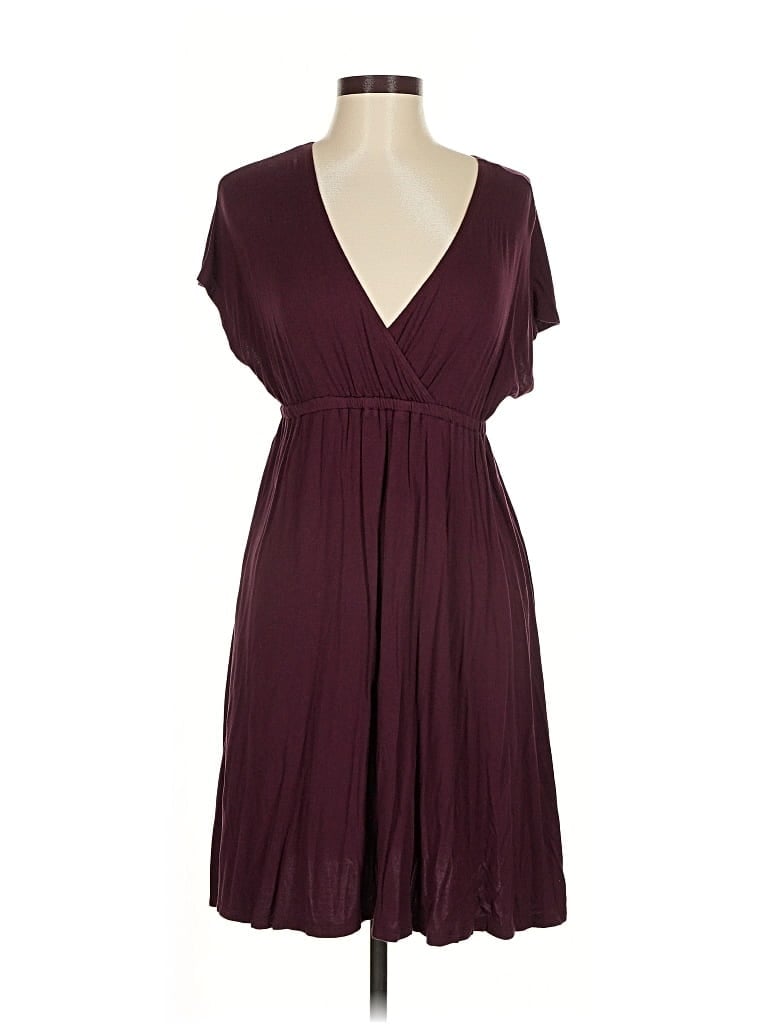 Pre-owned Amazon Essentials Cocktail Dress In Burgundy