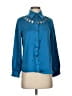 Assorted Brands Teal Long Sleeve Blouse Size S - photo 1