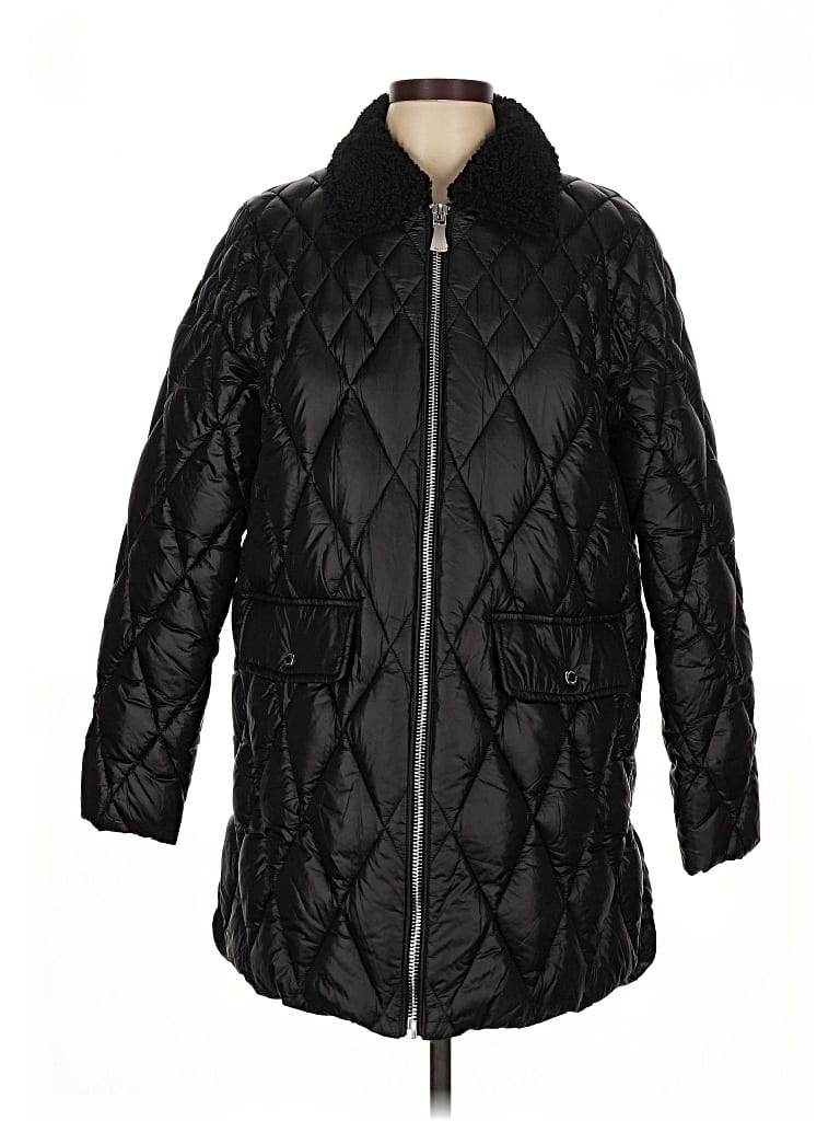 Calvin Klein Coat In Black