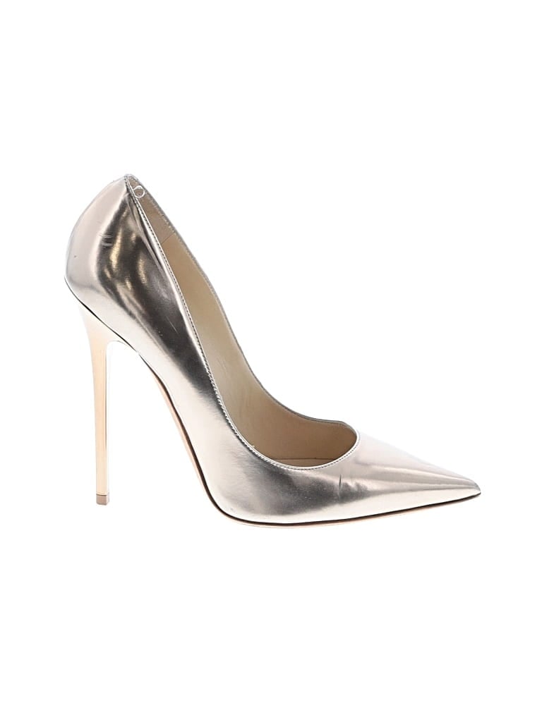 Pre-owned Jimmy Choo Heels In Gold