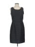 Karin Stevens Chevron-herringbone Gray Casual Dress Size 4 (petite) - photo 1
