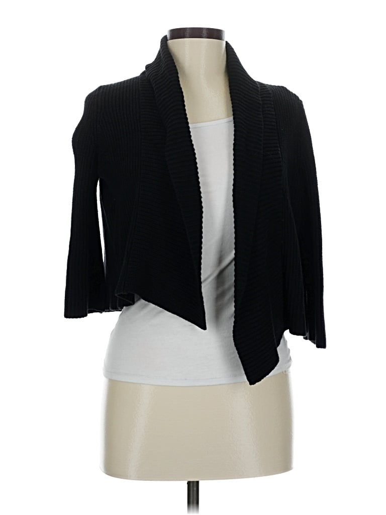 Pre-owned Philosophy Republic Clothing Cardigan Sweater In Black