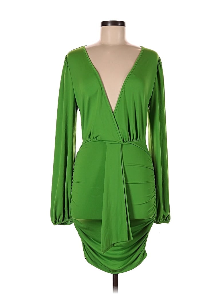 Pre-owned Shein Cocktail Dress In Green
