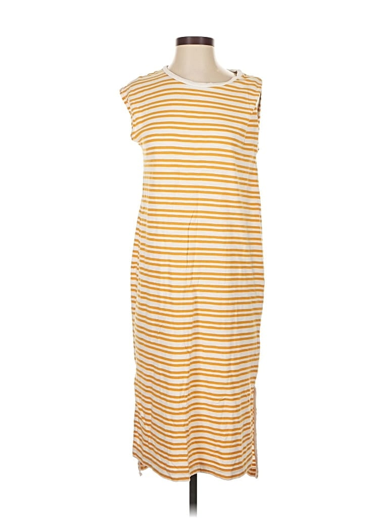 Pre-owned Gap Casual Dress In Yellow