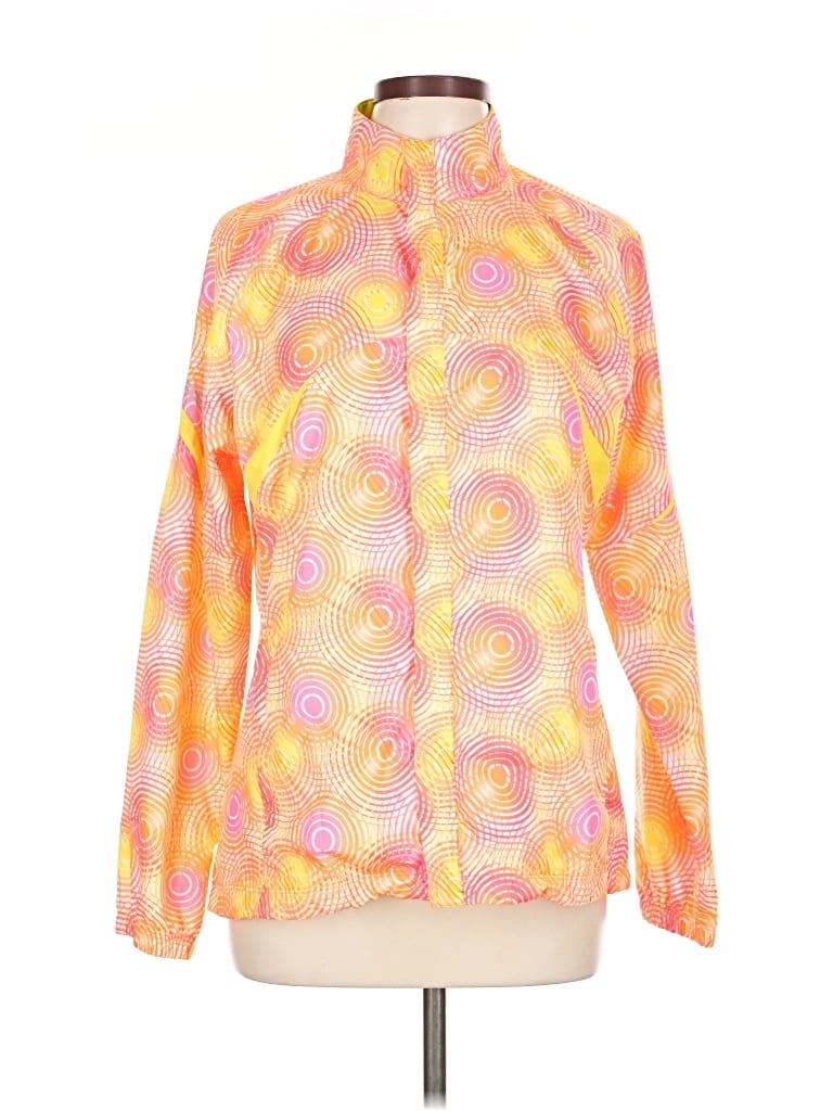 Pre-owned Saucony Jacket In Orange