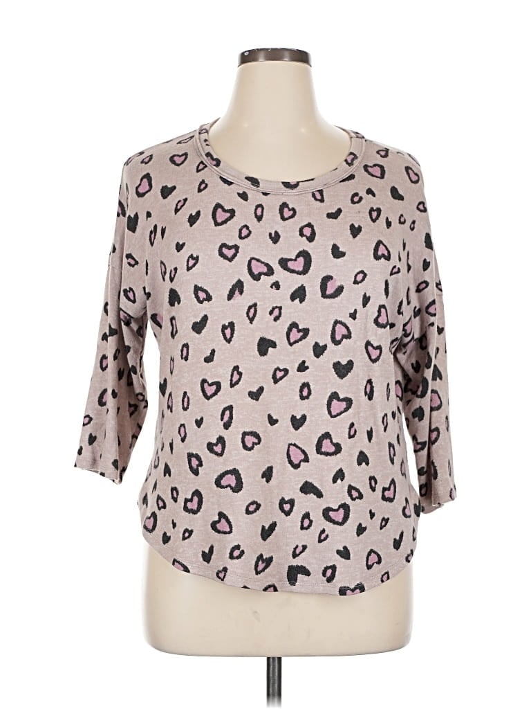 Pre-owned Bobeau Cardigan Sweater In Pink