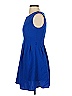 GB Solid Blue Cocktail Dress Size S - photo 5