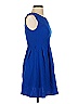 GB Solid Blue Cocktail Dress Size S - photo 4