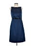 JS Collections Solid Blue Cocktail Dress Size 4 - photo 1