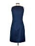 JS Collections Solid Blue Cocktail Dress Size 4 - photo 2