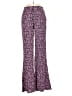Zara Animal Print Purple Casual Pants Size S - photo 1