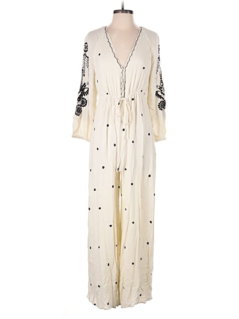 Pre-owned Free People Jumpsuit In White