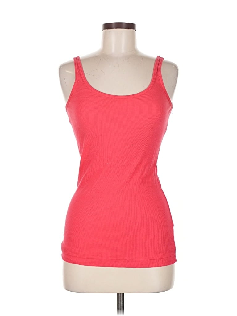 Pre-owned Cynthia Rowley Tjx Tank Top Red Strapless Neckline Tops
