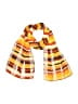 Unbranded Plaid Orange Scarf One size - photo 1