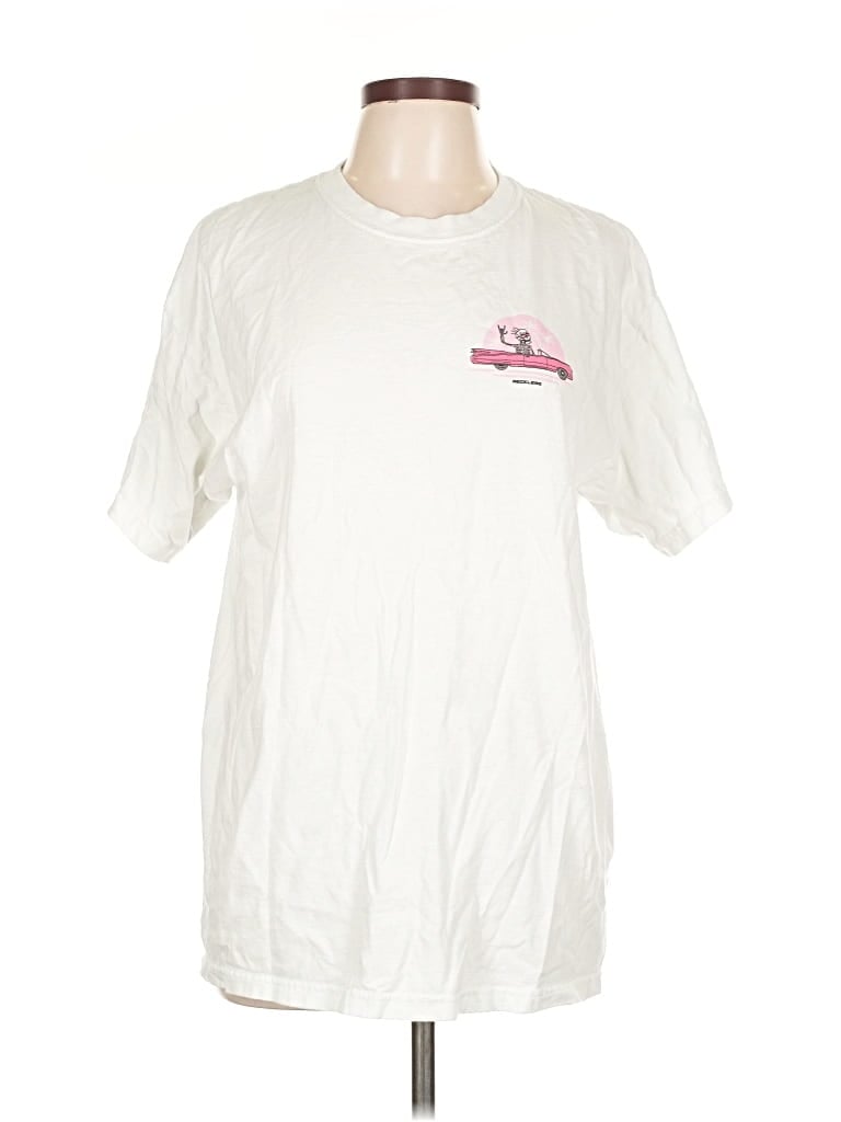 Pre-owned Assorted Brands Short Sleeve T-shirt In White