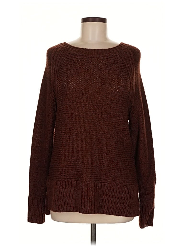 Pre-owned Sonoma Goods For Life Pullover Sweater In Brown