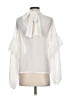 Nasty Gal Inc. 100% Polyester White Long Sleeve Blouse Size 4 - photo 2
