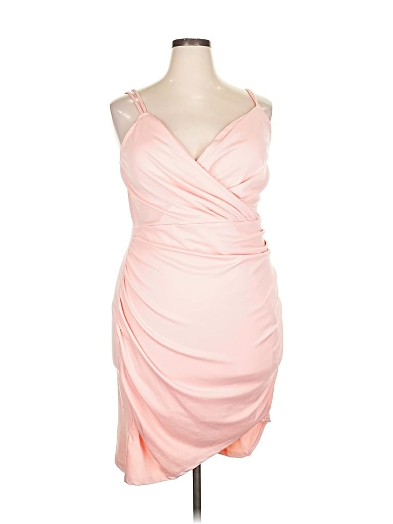 Pre-owned Grace Karin Cocktail Dress In Pink