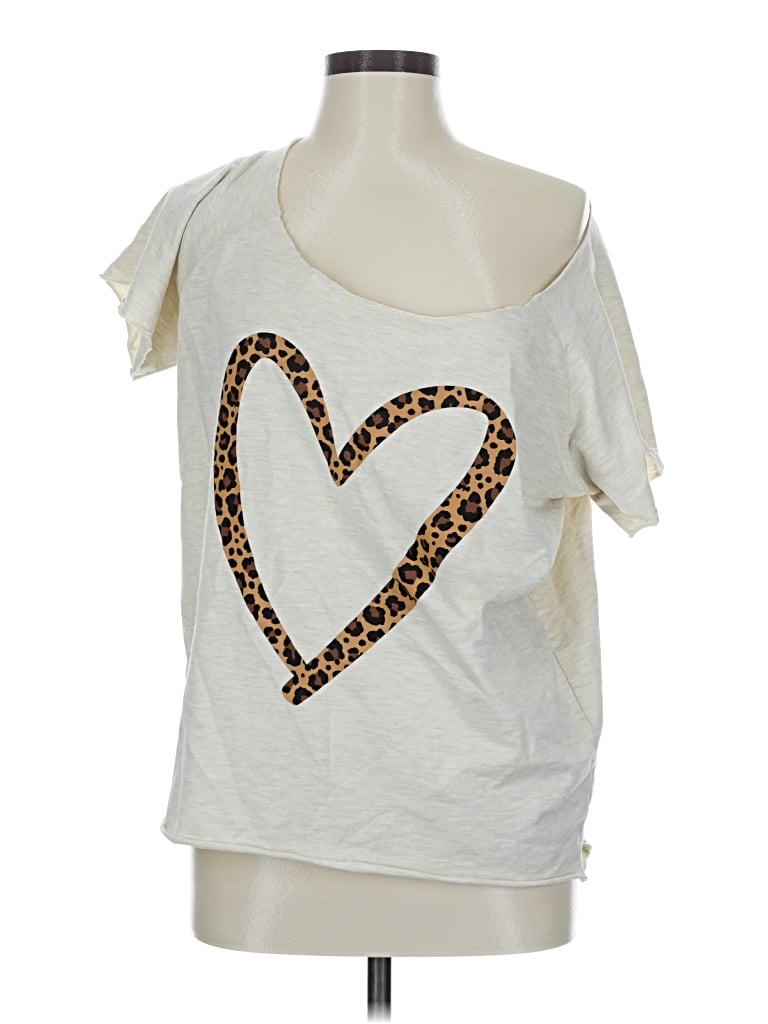 Pre-owned Unbranded Short Sleeve T-shirt In Brown