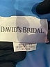 David's Bridal 100% Polyester Solid Blue Cocktail Dress Size XL (estimated) - photo 3