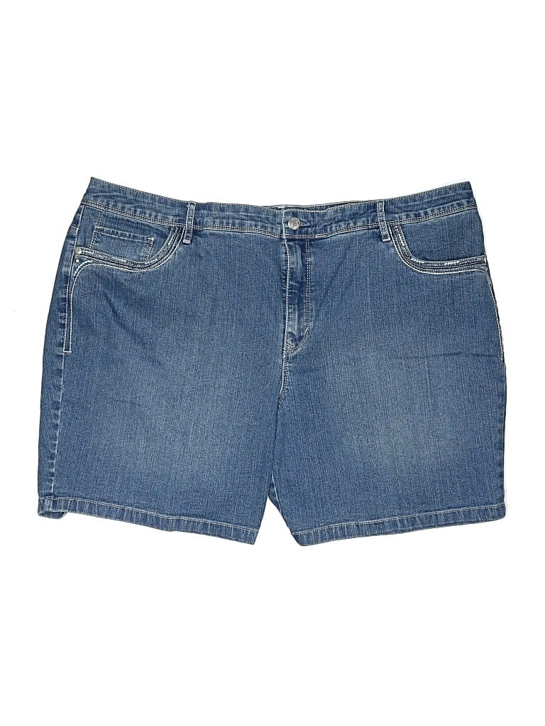 Pre-owned Gloria Vanderbilt Denim Shorts In Blue